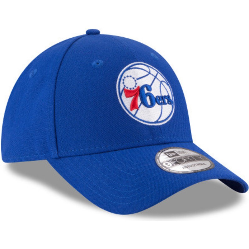 new-era-curved-brim-9forty-league-philadelphia-76ers-nba-blue-adjustable-cap