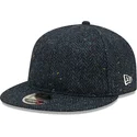 regulowana-granatowa-czapka-z-daszkiem-9fifty-tweed-marki-new-era