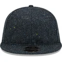 regulowana-granatowa-czapka-z-daszkiem-9fifty-tweed-marki-new-era