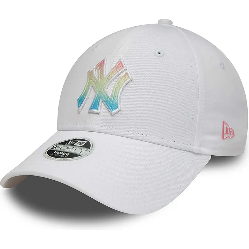 czapki-curva-bialy-tasma-regulowana-multicolor-9forty-ombre-infill-new-york-yankees-mlb-new-era czapki-curva-bialy-tasma-regulowana-multicolor-9forty-ombre-infill-new-york-yankees-mlb-new-era