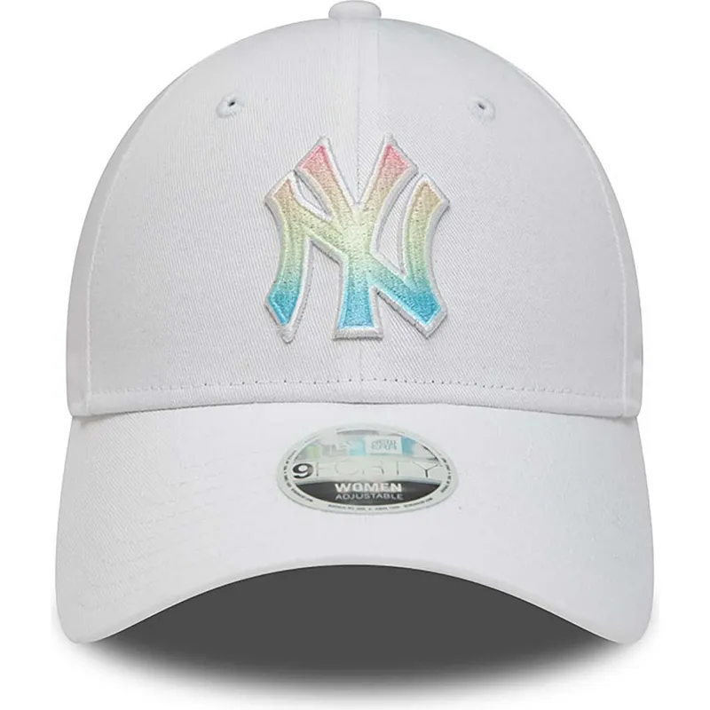 czapki-curva-bialy-tasma-regulowana-multicolor-9forty-ombre-infill-new-york-yankees-mlb-new-era czapki-curva-bialy-tasma-regulowana-multicolor-9forty-ombre-infill-new-york-yankees-mlb-new-era