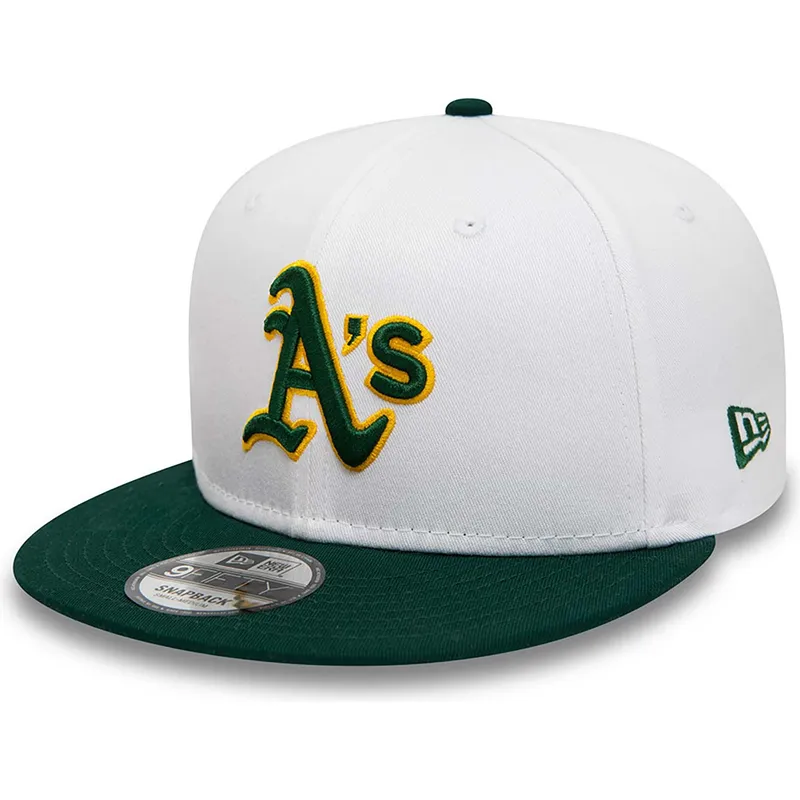 czapki-plana-bialy-snapback-rickey-henderson-9fifty-crown-patches-oakland-athletics-mlb-new-era