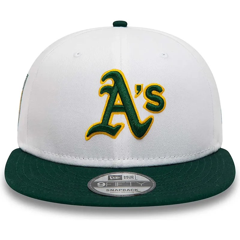 czapki-plana-bialy-snapback-rickey-henderson-9fifty-crown-patches-oakland-athletics-mlb-new-era