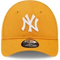 czapki-curva-pomaranczowy-tasma-regulowana-dla-dziecka-pequeno-9forty-league-essential-new-york-yankees-mlb-new-era