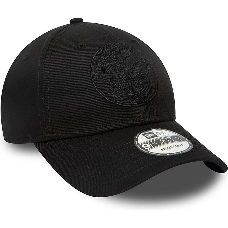 new-era-curved-brim-black-logo-9forty-celtic-football-club-scottish-premiership-black-adjustable-cap
