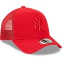 czapki-curva-czerwony-snapback-a-frame-tonal-mesh-new-york-yankees-mlb-new-era