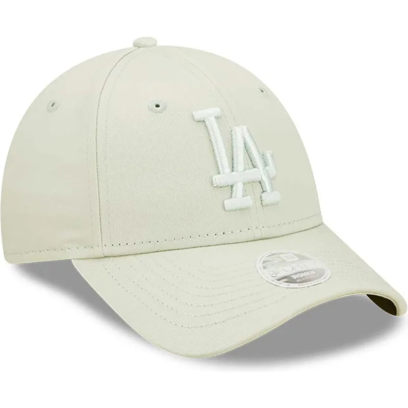 czapki-curva-zielony-tasma-regulowana-claro-claro-9forty-league-essential-los-angeles-dodgers-mlb-new-era