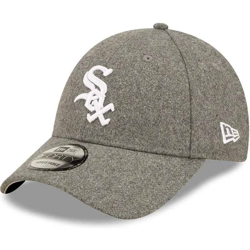 czapki-curva-szary-tasma-regulowana-9forty-the-league-melton-chicago-white-sox-mlb-new-era