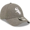 czapki-curva-szary-tasma-regulowana-9forty-the-league-melton-chicago-white-sox-mlb-new-era