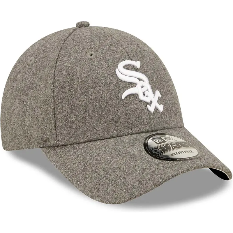 czapki-curva-szary-tasma-regulowana-9forty-the-league-melton-chicago-white-sox-mlb-new-era