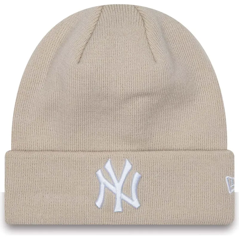 czapki-bezowy-cuff-league-essential-new-york-yankees-mlb-new-era
