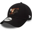 czarna-zakrzywiona-czapka-regulowana-9forty-z-diablem-tasmanskim-looney-tunes-od-new-era
