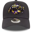 czapki-curva-szary-snapback-a-frame-team-camo-infill-los-angeles-lakers-nba-new-era