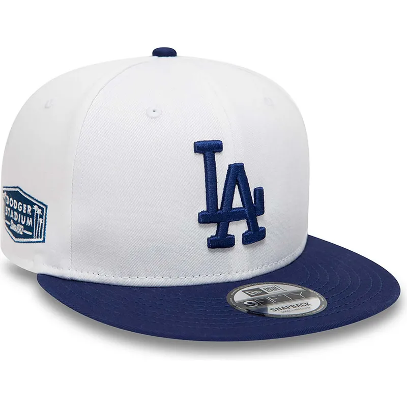 czapki-plana-bialy-snapback-9fifty-crown-patches-los-angeles-dodgers-mlb-new-era