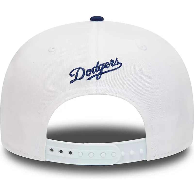 czapki-plana-bialy-snapback-9fifty-crown-patches-los-angeles-dodgers-mlb-new-era