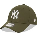 czapki-curva-zielony-tasma-regulowana-9forty-diamond-era-new-york-yankees-mlb-new-era