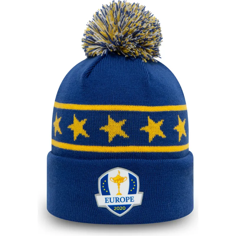 czapki-pompon-niebieski-cuff-sunday-bobble-ryder-cup-europe-new-era