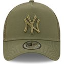 new-era-green-logo-a-frame-tonal-mesh-new-york-yankees-mlb-green-trucker-hat