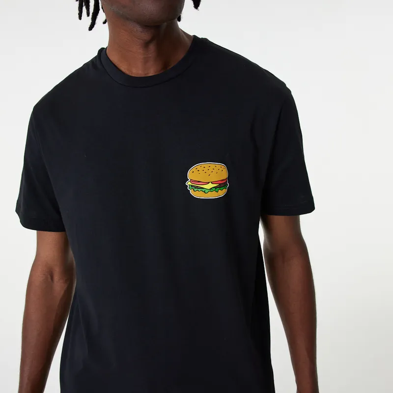 koszulki-krotki-rekaw-czarny-camiseta-manga-corta-negra-good-burger-good-life-food-graphic-new-era