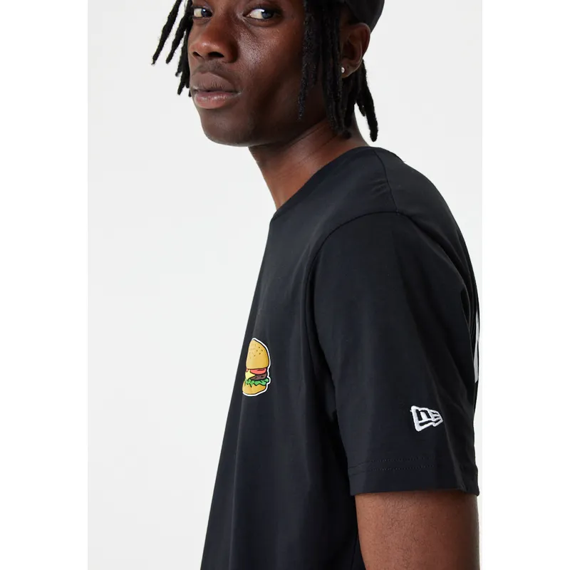koszulki-krotki-rekaw-czarny-camiseta-manga-corta-negra-good-burger-good-life-food-graphic-new-era