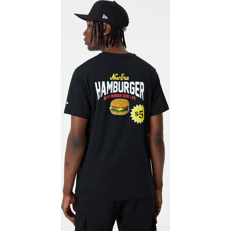 koszulki-krotki-rekaw-czarny-camiseta-manga-corta-negra-good-burger-good-life-food-graphic-new-era