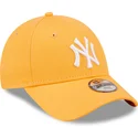 czapki-curva-pomaranczowy-tasma-regulowana-dla-dziecka-9forty-league-essential-new-york-yankees-mlb-new-era