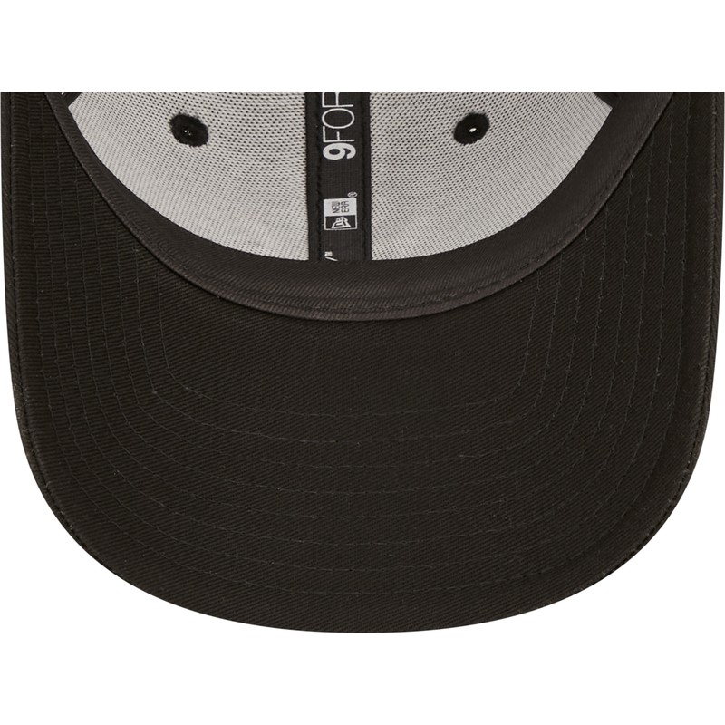 new-era-curved-brim-women-9forty-monogram-new-york-yankees-mlb-black-adjustable-cap