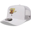 czapki-curva-bialy-snapback-a-frame-bob-esponja-new-era