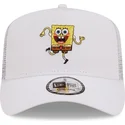 czapki-curva-bialy-snapback-a-frame-bob-esponja-new-era