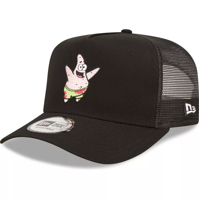 new-era-patrick-star-a-frame-spongebob-squarepants-black-trucker-hat