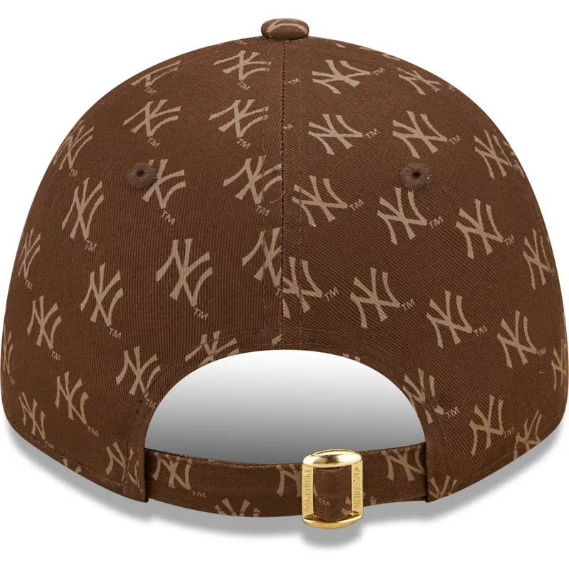 czapki-curva-brazowy-tasma-regulowana-9forty-monogram-new-york-yankees-mlb-new-era czapki-curva-brazowy-tasma-regulowana-9forty-monogram-new-york-yankees-mlb-new-era