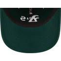 zielona-zakrzywiona-regulowana-czapka-9twenty-league-essential-oakland-athletics-mlb-marki-new-era