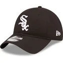 czapka-z-zakrzywionym-daszkiem-czarna-regulowana-9twenty-league-essential-chicago-white-sox-mlb-new-era