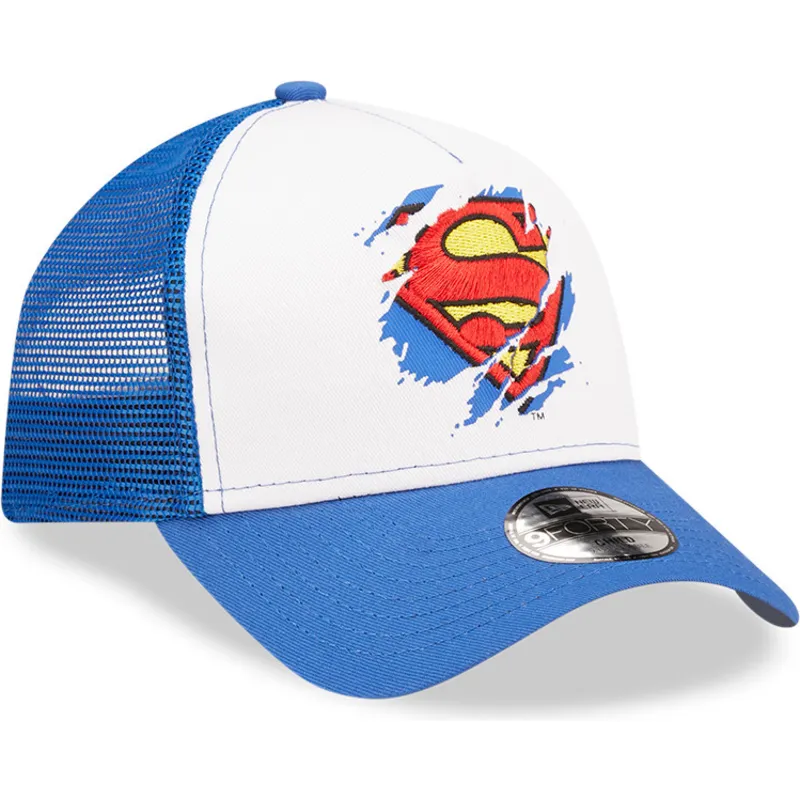 czapki-curva-niebieski-snapback-dla-dziecka-a-frame-superman-dc-comics-new-era