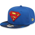 czapki-plana-niebieski-snapback-dla-dziecka-9fifty-superman-dc-comics-new-era