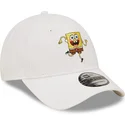 czapki-curva-bialy-tasma-regulowana-9forty-bob-esponja-new-era