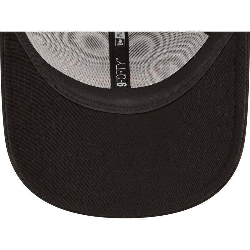 new-era-curved-brim-orange-logo-9forty-gradient-infill-new-york-yankees-mlb-black-adjustable-cap