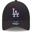 czapki-curva-granatowy-tasma-regulowana-9forty-gradient-infill-los-angeles-dodgers-mlb-new-era