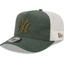 czapki-curva-zielony-snapback-a-frame-jersey-essential-new-york-yankees-mlb-new-era