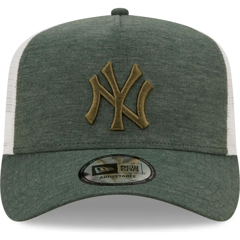 czapki-curva-zielony-snapback-a-frame-jersey-essential-new-york-yankees-mlb-new-era