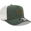 czapki-curva-zielony-snapback-a-frame-jersey-essential-new-york-yankees-mlb-new-era