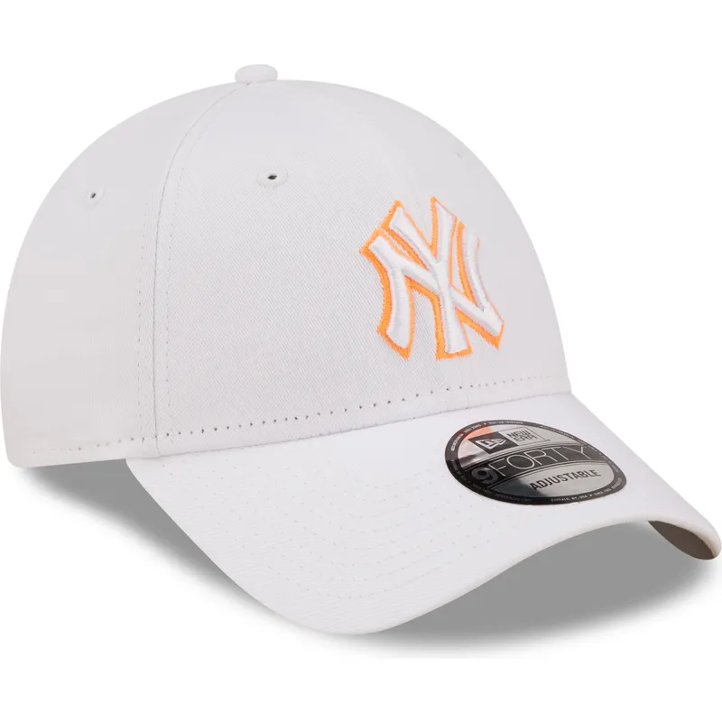 czapki-curva-bialy-tasma-regulowana-9forty-neon-outline-new-york-yankees-mlb-new-era czapki-curva-bialy-tasma-regulowana-9forty-neon-outline-new-york-yankees-mlb-new-era