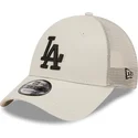 czapki-curva-bezowy-tasma-regulowana-a-frame-home-field-los-angeles-dodgers-mlb-new-era
