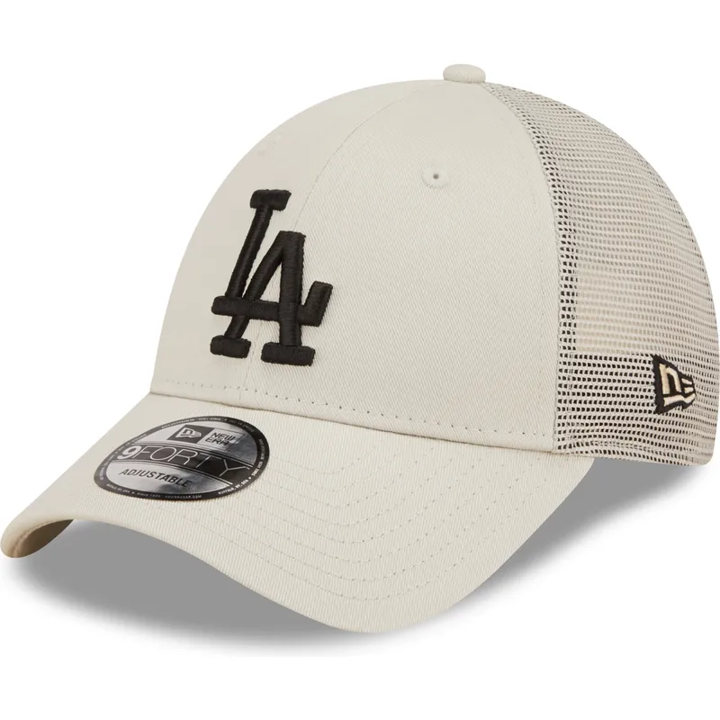 czapki-curva-bezowy-tasma-regulowana-a-frame-home-field-los-angeles-dodgers-mlb-new-era