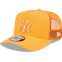 czapki-curva-pomaranczowy-snapback-a-frame-tonal-mesh-new-york-yankees-mlb-new-era