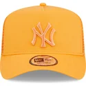 czapki-curva-pomaranczowy-snapback-a-frame-tonal-mesh-new-york-yankees-mlb-new-era