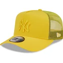 czapki-curva-zolty-snapback-a-frame-tonal-mesh-new-york-yankees-mlb-new-era