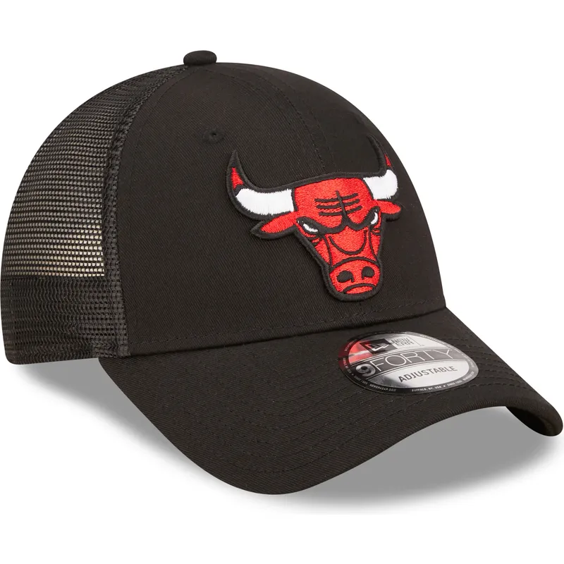 czapki-curva-czarny-tasma-regulowana-a-frame-home-field-chicago-bulls-nba-new-era