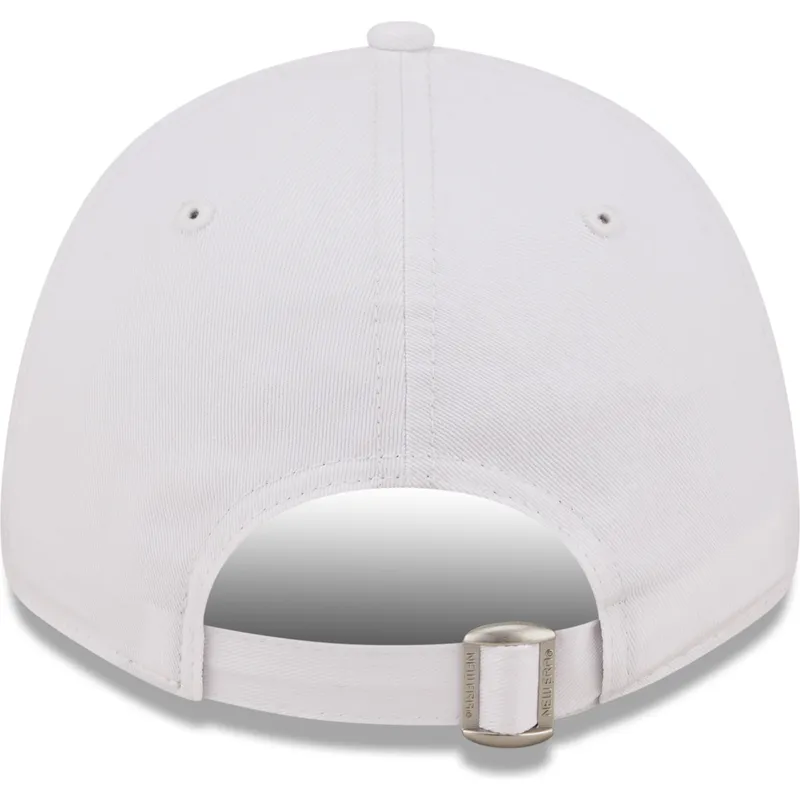 czapki-curva-bialy-tasma-regulowana-rosa-9forty-league-essential-new-york-yankees-mlb-new-era