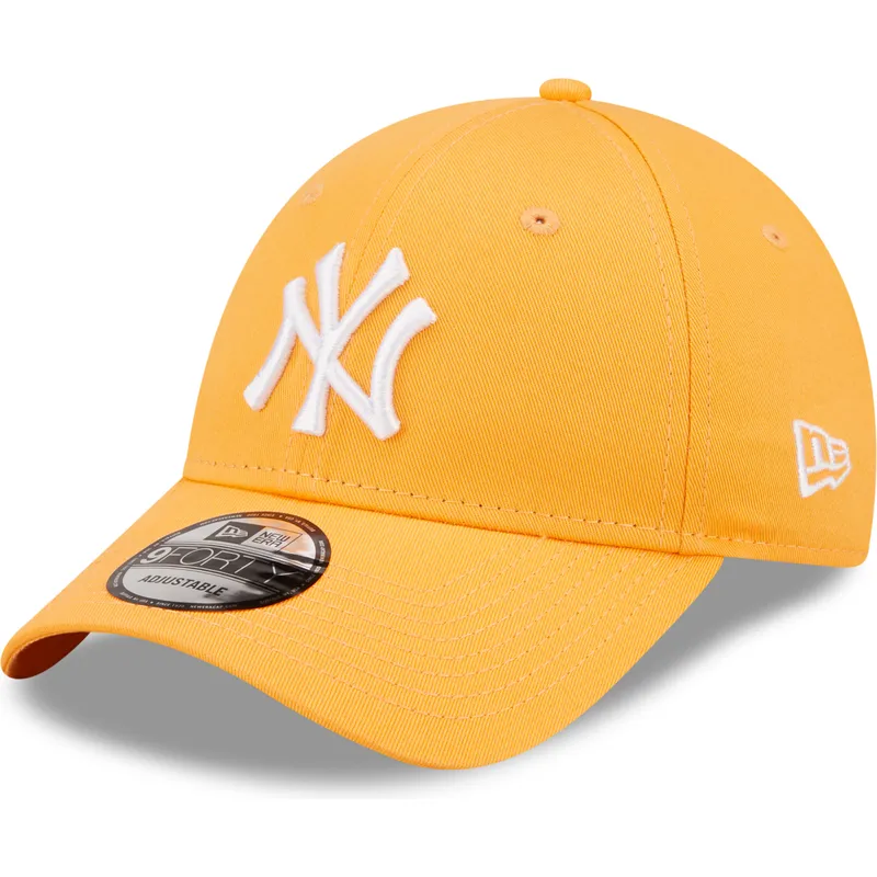 czapki-curva-pomaranczowy-tasma-regulowana-claro-9forty-league-essential-new-york-yankees-mlb-new-era czapki-curva-pomaranczowy-tasma-regulowana-claro-9forty-league-essential-new-york-yankees-mlb-new-era
